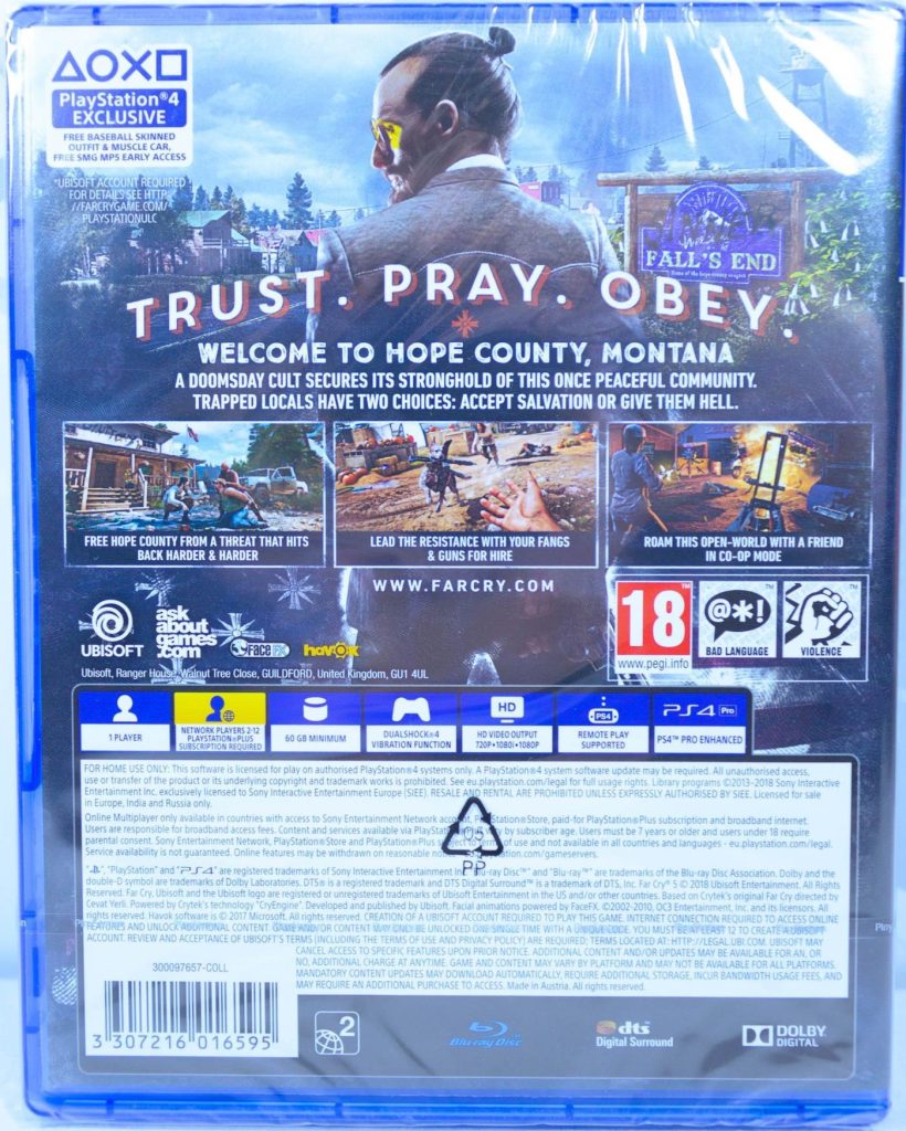 Far Cry 5 [рус.озвучка] (PS4)