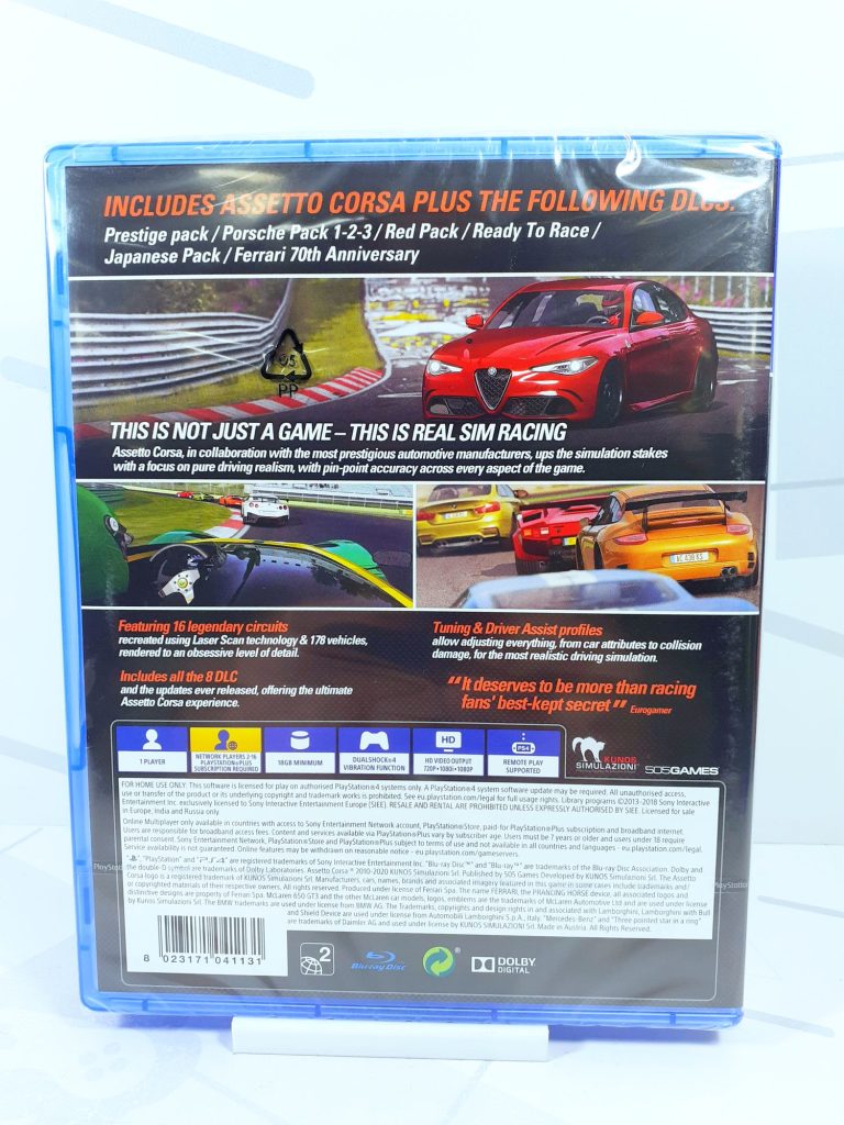 Assetto Corsa Ultimate Edition [рус.субтитры] (PS4)