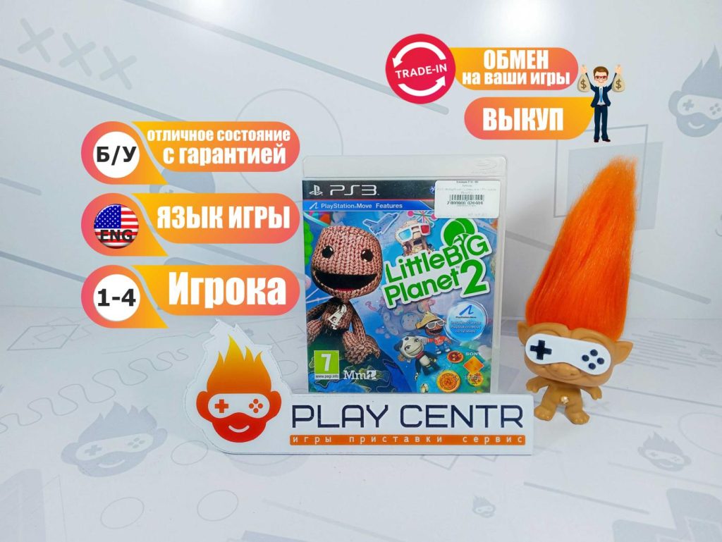 LittleBigPlanet 2 (Move) [рус.озвучка] (PS3) б/у
