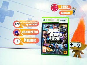 Grand Theft Auto: Episodes From Liberty City [Eng] (Xbox 360) б/у