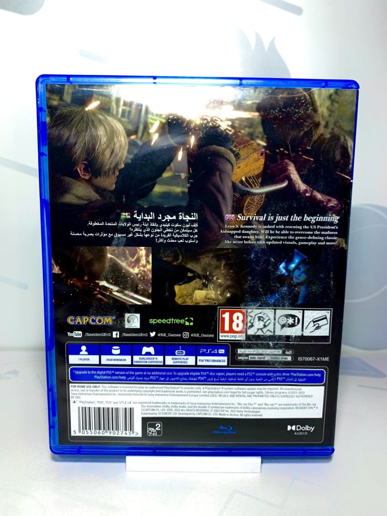 Resident Evil 4 Remake [рус. озвучка] (PS4) б/у