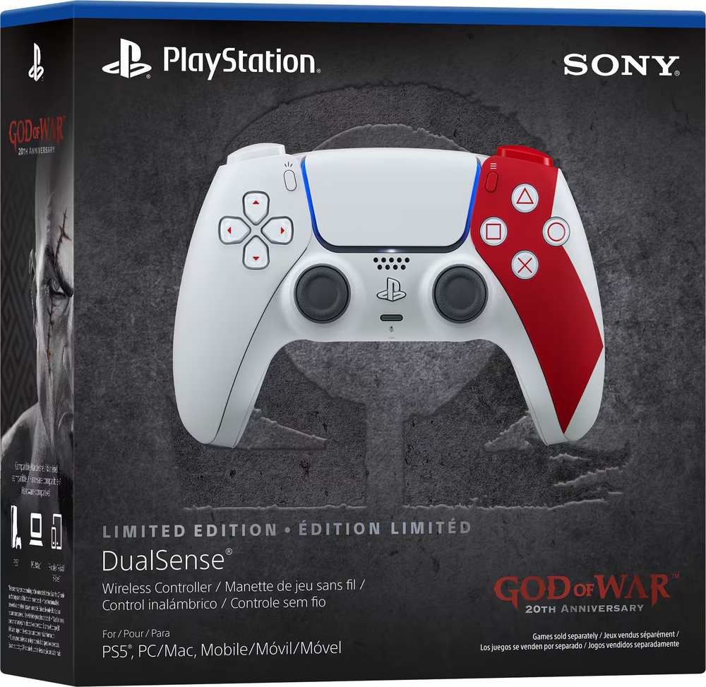 Геймпад Sony PlayStation 5 DualSense God of War 20th Anniversary Limited Edition