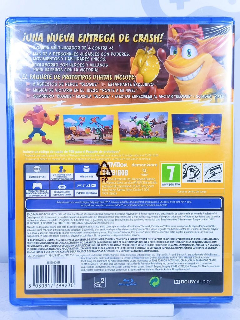 Crash Team Rumble Deluxe Cross-Gen Edition [сетевая игра, Eng] (PS4)