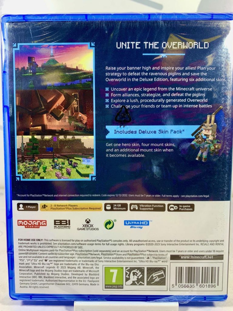 Minecraft Legends Deluxe Edition [рус.озвучка] (PS5)