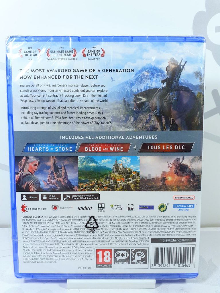 The Witcher 3 Wild Hunt Complete Ed. (Ведьмак 3 Дикая Охота Полное издание) [рус.озвучка] (PS5)