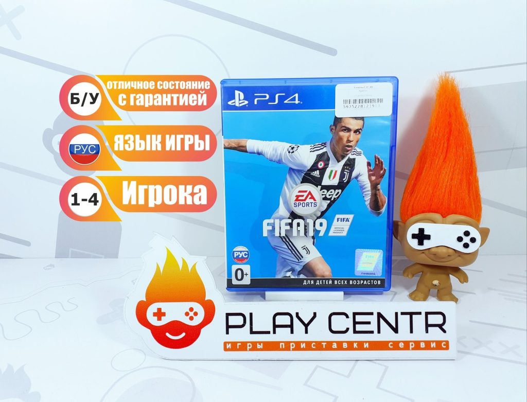 FIFA 19 [рус.озвучка] (PS4) б/у