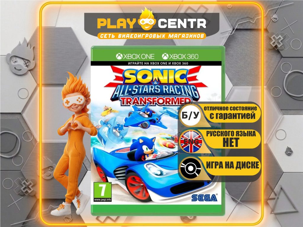 Sonic & All-Stars Racing Transformed [Eng] (Xbox 360)