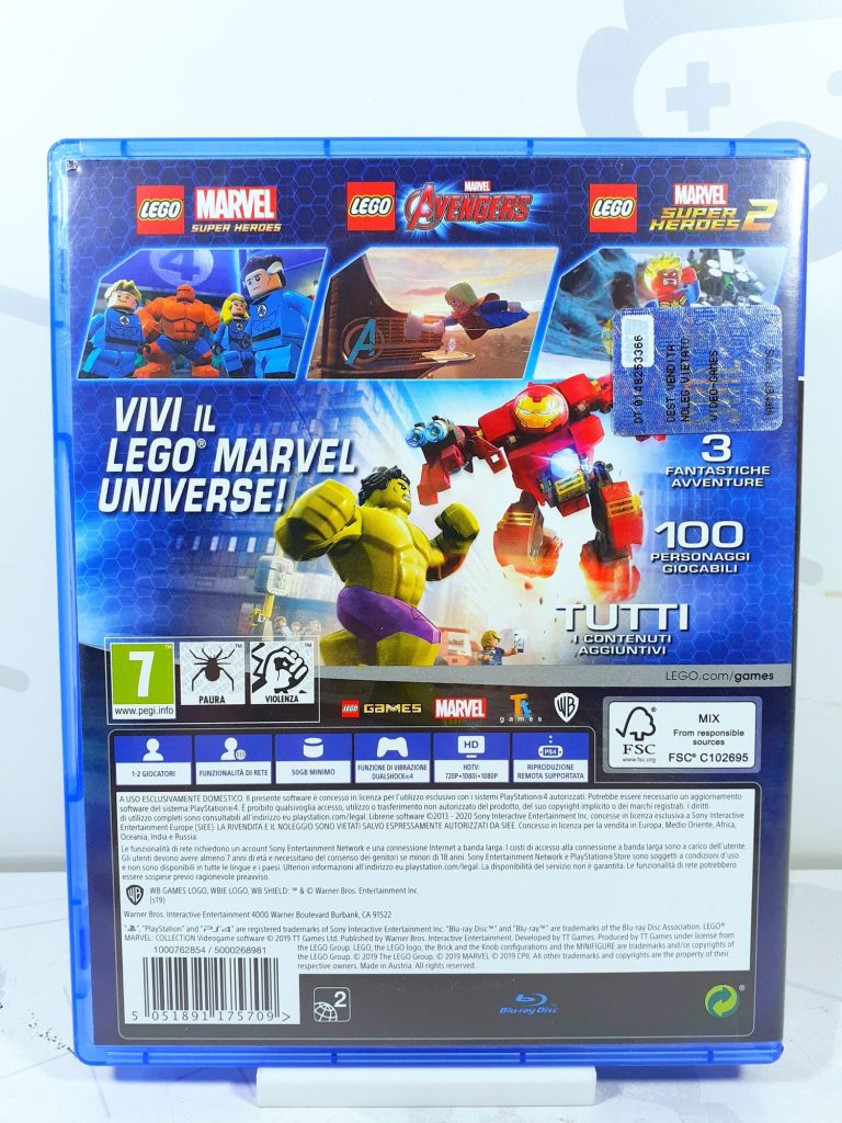 LEGO: Marvel Collection [рус.субтитры] (PS4) б/у