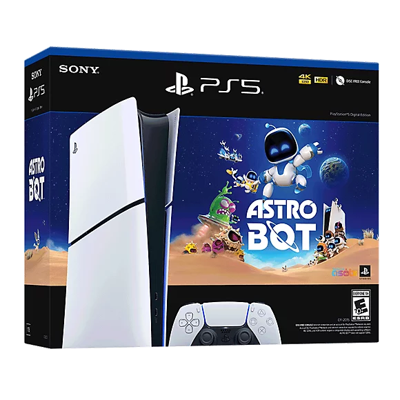 Sony PlayStation 5 Slim 1Tb Digital Edition (без дисковода) Asro Bot Bundle [код загрузки]