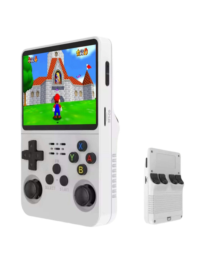 Портативная игровая приставка Data Frog R36S 64gb (белая)