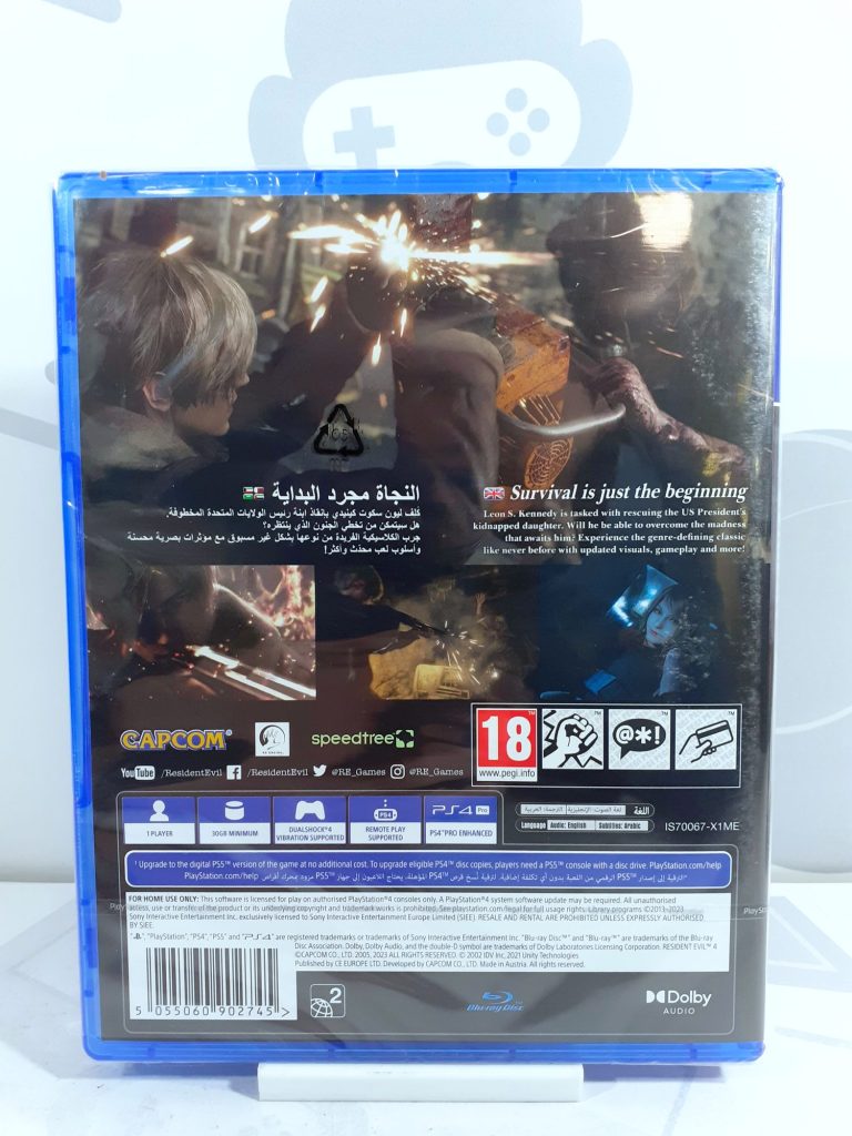 Resident Evil 4 Remake [рус.озвучка] (PS4)