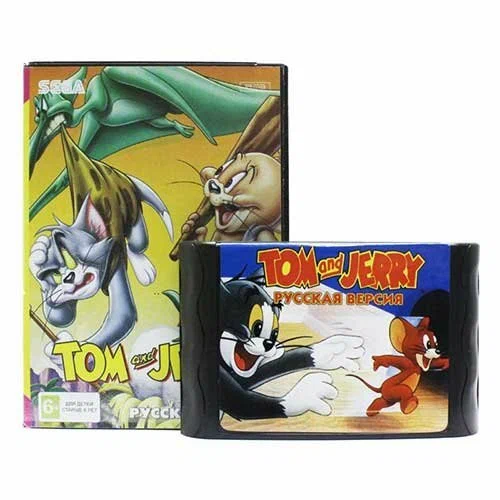 Картридж 16bit Tom & Jerry Frantic Antics!