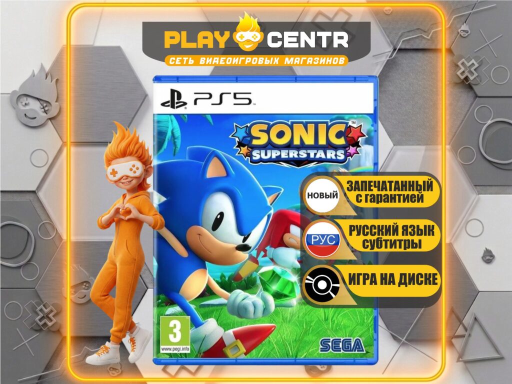 Sonic Superstars [Рус.субтитры] (PS5)