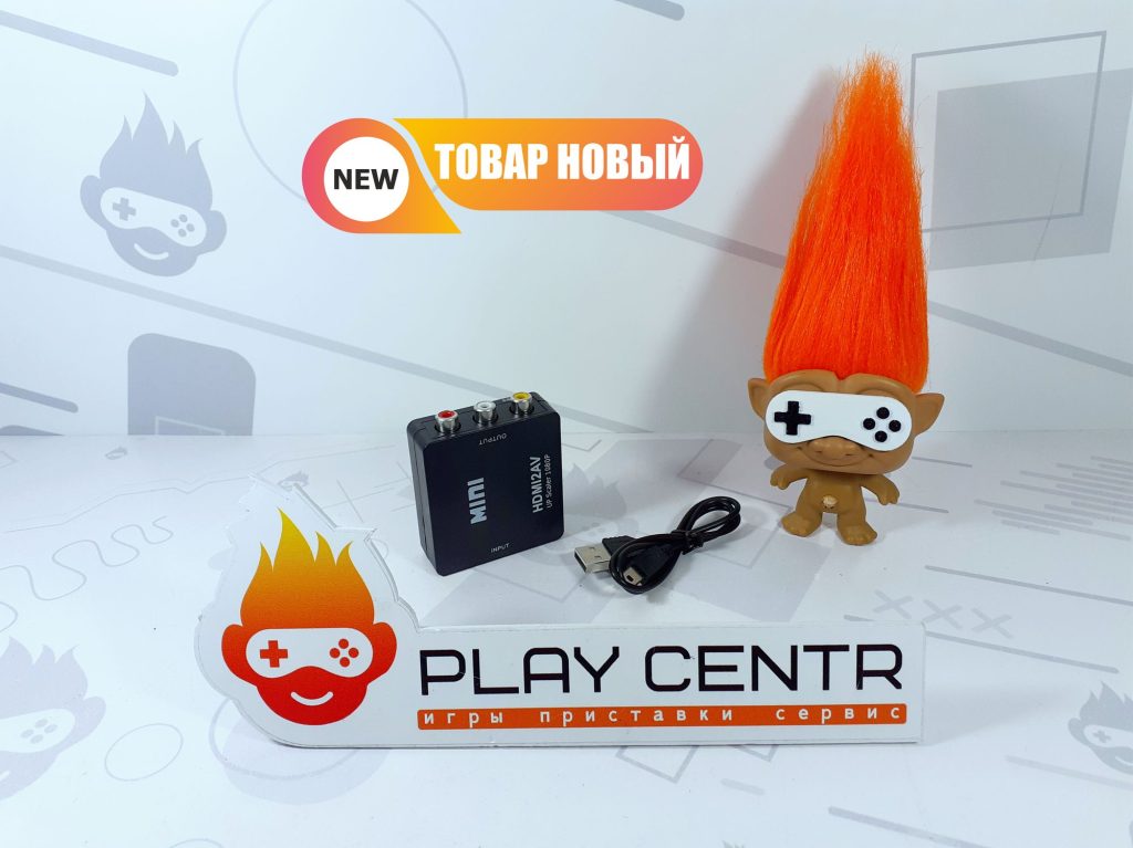 Конвертер HDMI на AV (RCA) c HDMI на тюльпаны