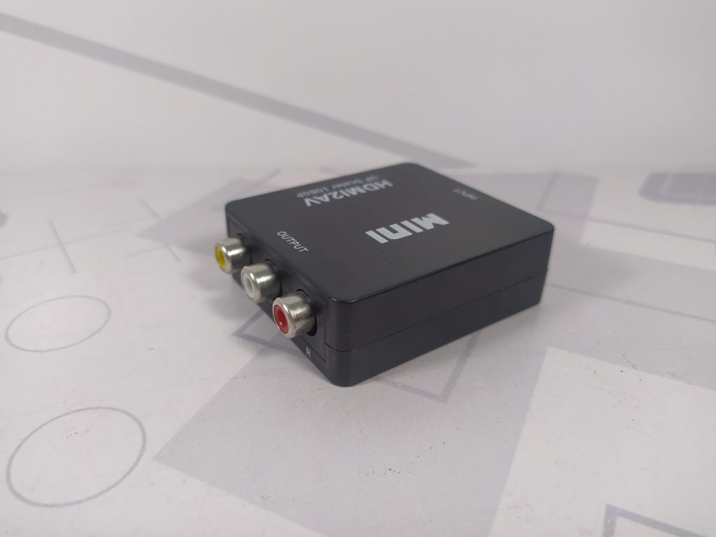Конвертер HDMI на AV (RCA) c HDMI на тюльпаны