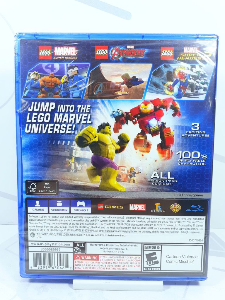 LEGO: Marvel Collection [рус.субтитры] (PS4)