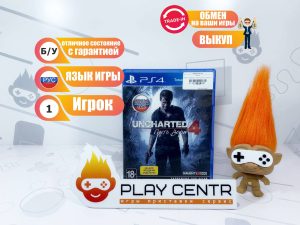 Uncharted 4: A Thief’s End (Путь Вора) [рус.озвучка] (PS4) б/у