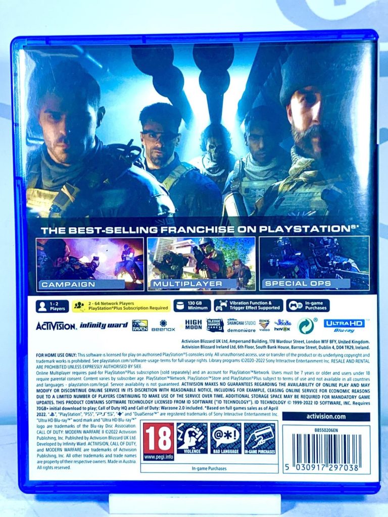 Call of Duty: Modern Warfare 2 [рус.озвучка] (PS5) б/у