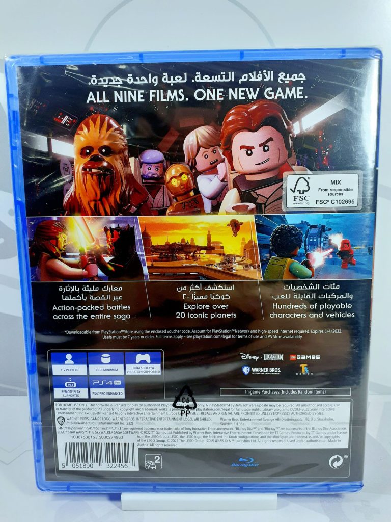 LEGO: Star Wars The Skywalker Saga [рус.субтитры] (PS4)