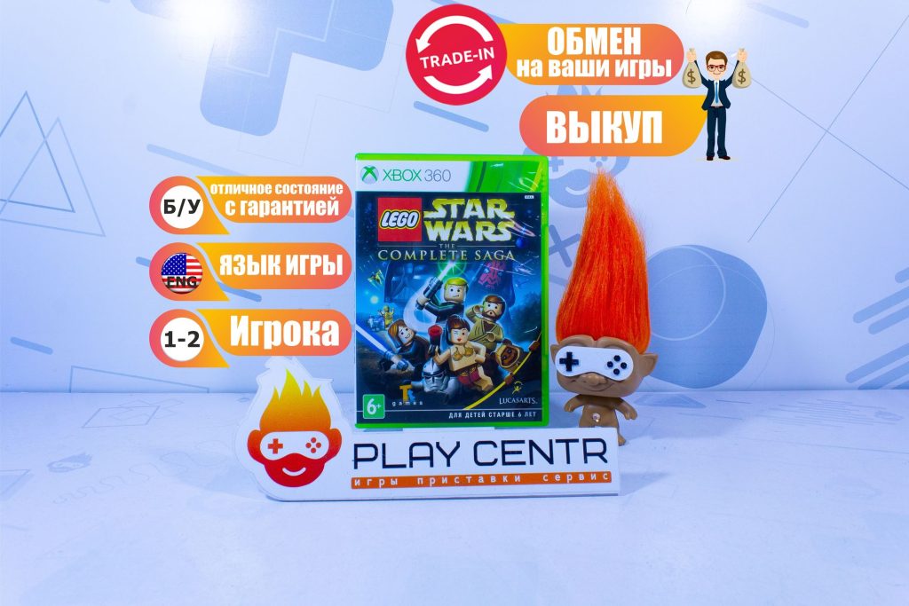 LEGO: Star Wars Complete Saga [Eng] (Xbox 360) б/у