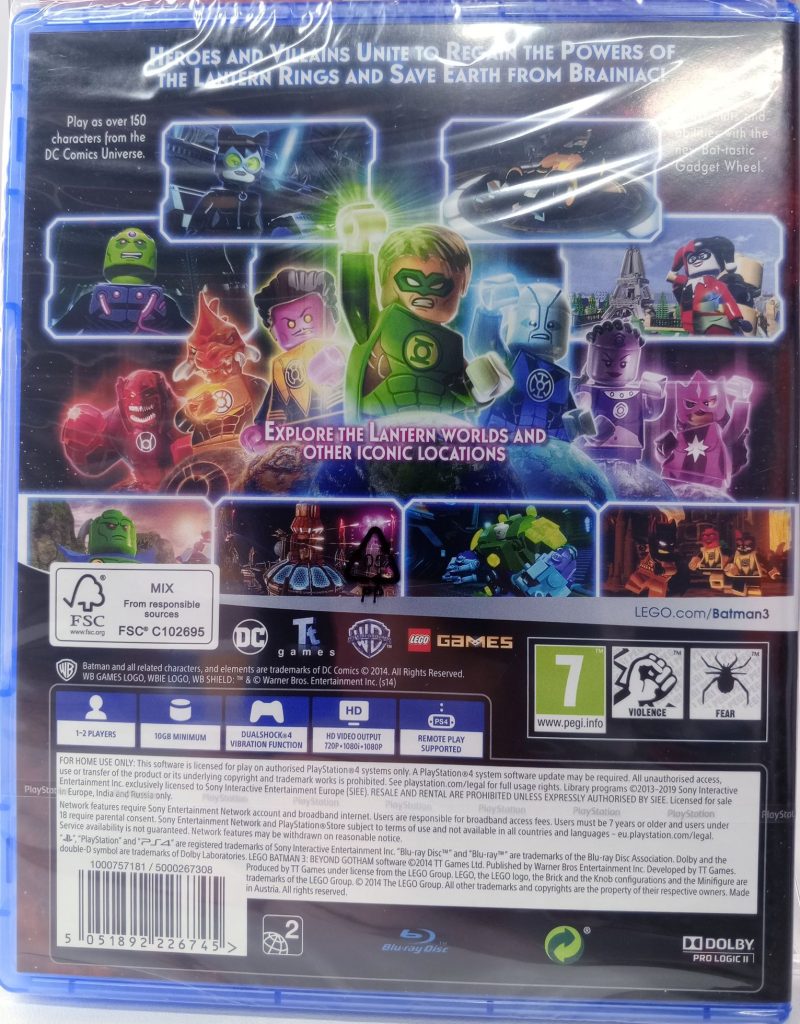 LEGO: Batman 3 Beyond Gotham [рус.субтитры] (PS4)