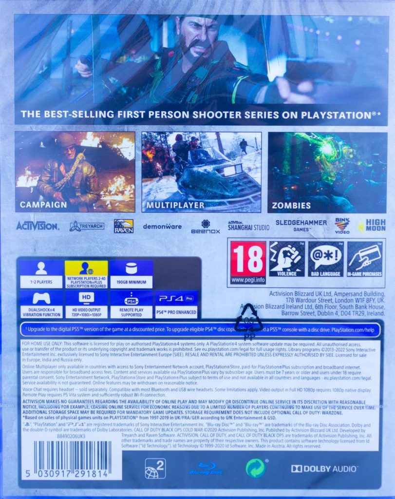 Call of Duty: Black Ops Cold War [рус.озвучка] (PS4)