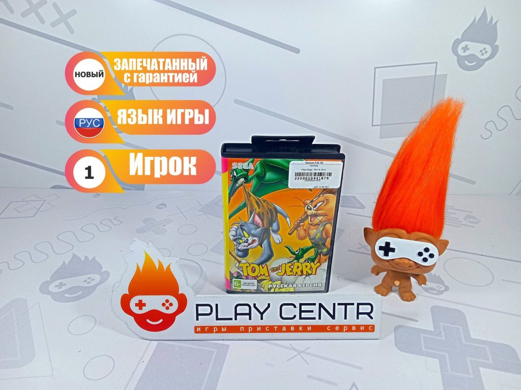 Картридж 16bit Tom & Jerry