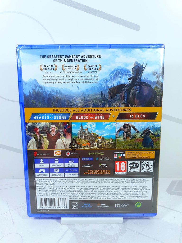 The Witcher 3 Wild Hunt GOTY Edition (Ведьмак 3 Дикая Охота Игра года) [рус.озвучка] (PS4)