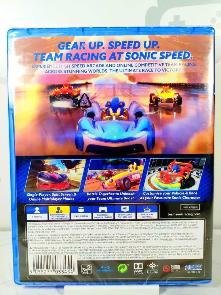 Team Sonic Racing [рус.субтитры] (PS4)