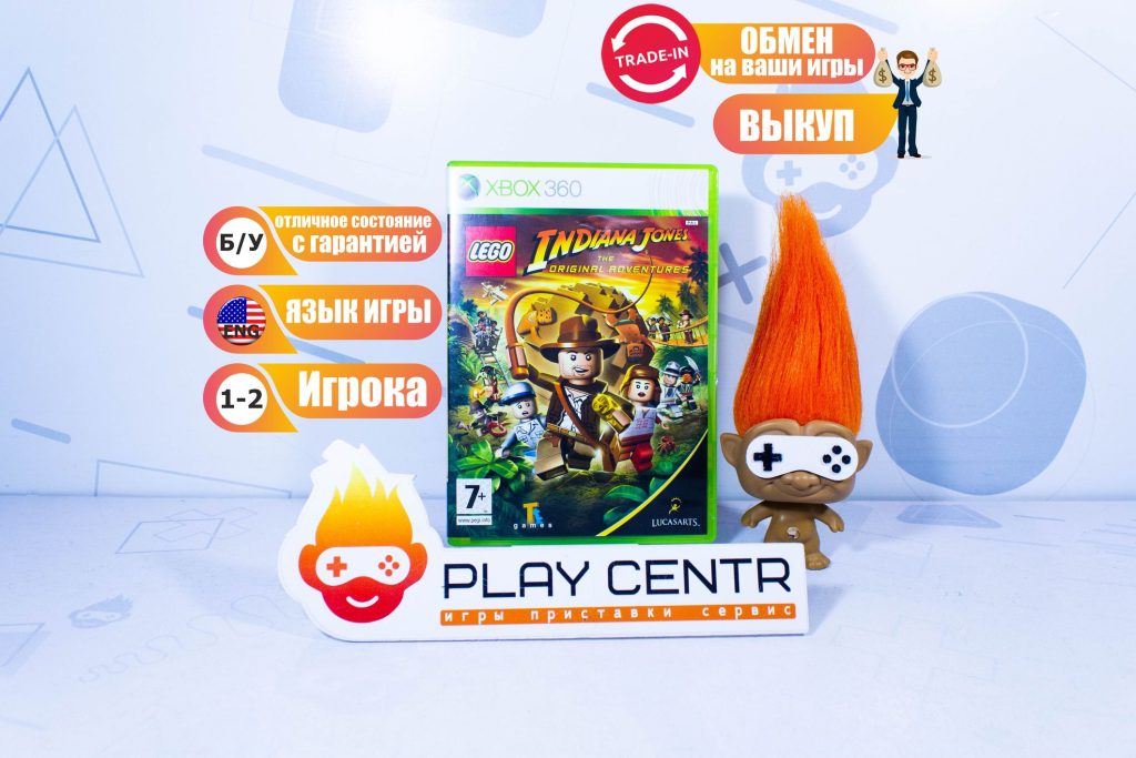 LEGO: Indiana Jones [Eng] (Xbox 360) б/у