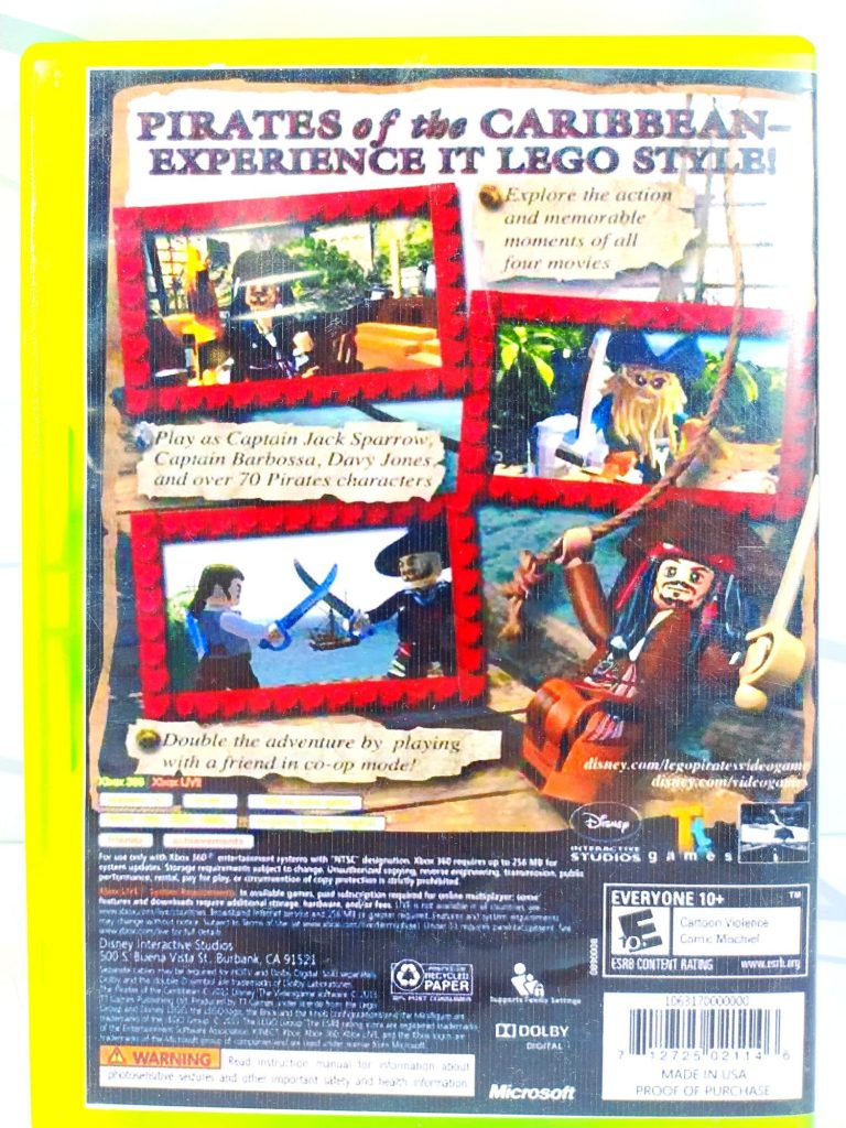 LEGO: Пираты Карибского Моря [рус.субтитры] (Xbox 360) б/у