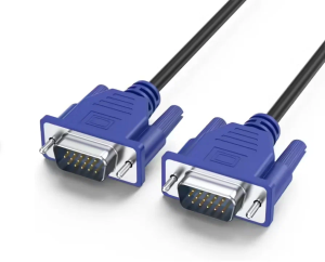 Кабель VGA VGA (шт/шт) 1м Hoco US11 черный