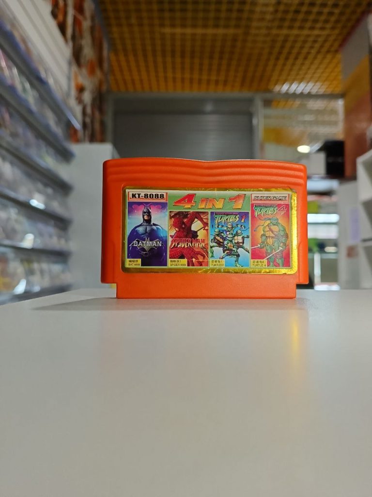 Картридж 8bit 4в1 KT-8088 Batman/Spider-Man/Turtles 1,4