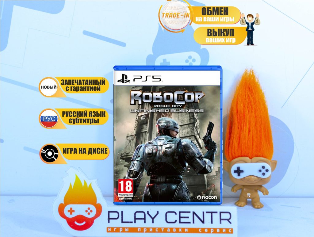 Robocop: Rogue City Unfinished Business [рус.субтитры] (PS5)